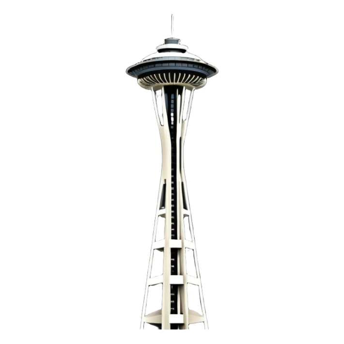 Seattle space needle sticker