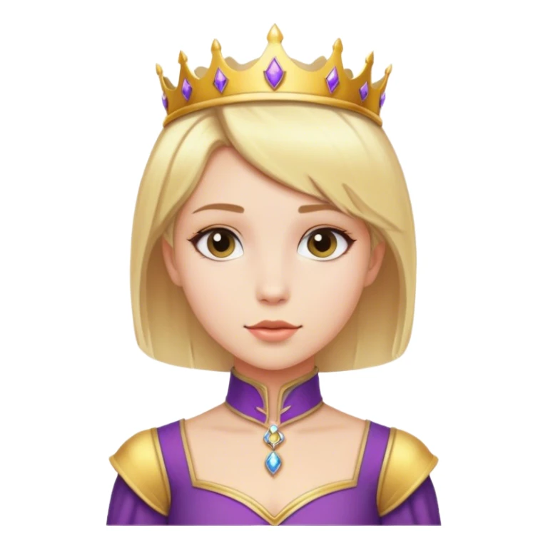 A GIRL WITH BLONDE SHORT HAIR PRINCE sticker