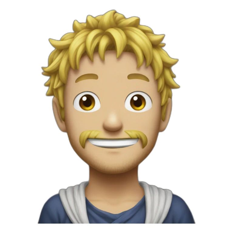 Personnage one piece sticker