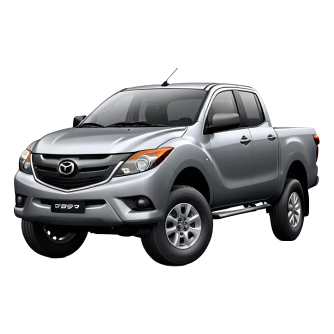 Mazda BT-50 - Mazda (Model Year: 2022) (Iconic colour: Dark Silver) sticker