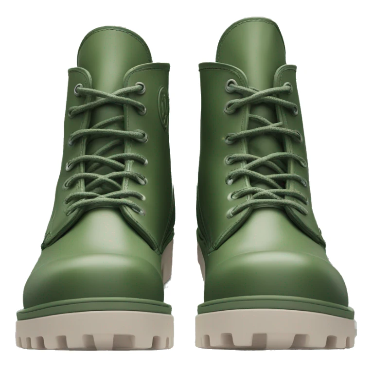 Original Palladium pampa Mens Low Boot Green sticker