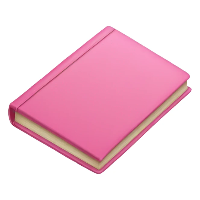pink book sticker