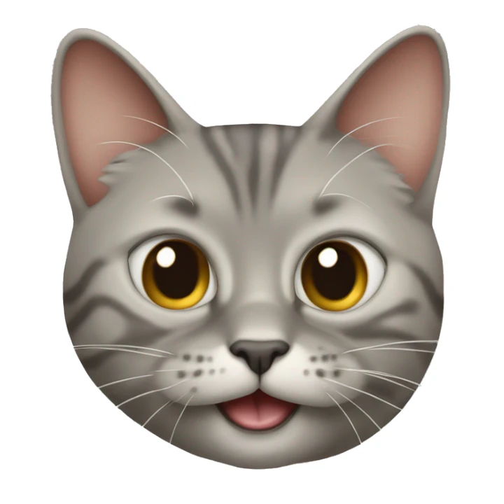 Crack un gato siamés extremadamente feliz sticker