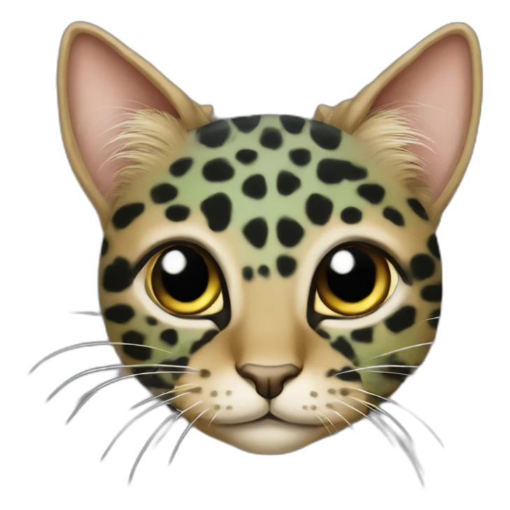 Tortious she’ll cat long hair with 3 legs sticker