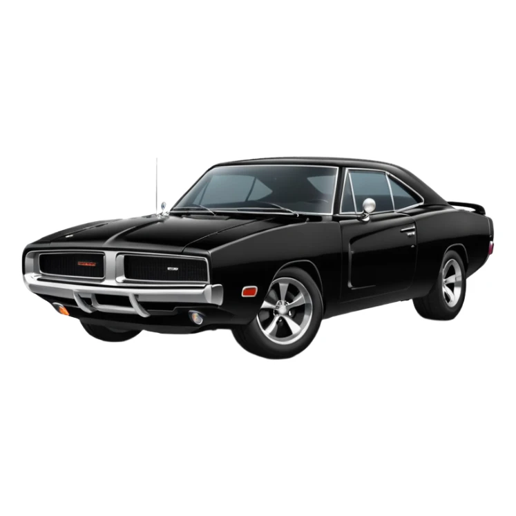 faz o dodge charge dos Velozes & Furiozos pra min? sticker