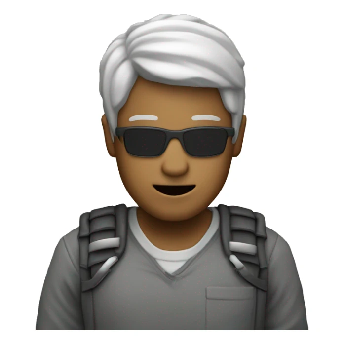 Chargé des pierre sur un dos d'une personne sticker