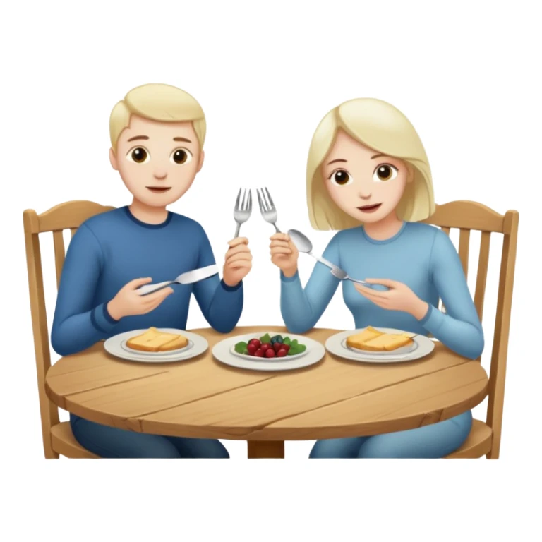 i want two person nicke eatche athore sticker