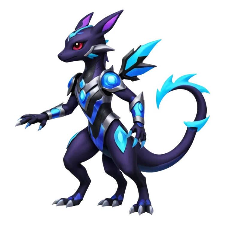 Salandit-Umbreon-Silvally-fusion (full body) sticker