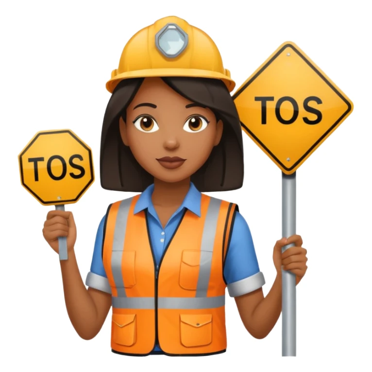 Street Sign Maker black woman sticker