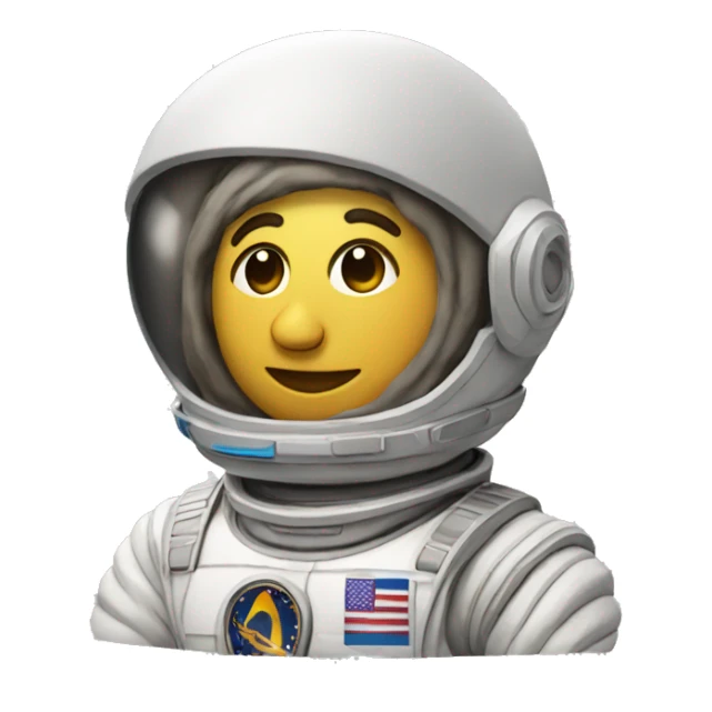 Greek statue of an astronaut sticker