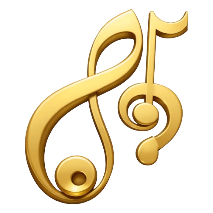Beautiful music sticker