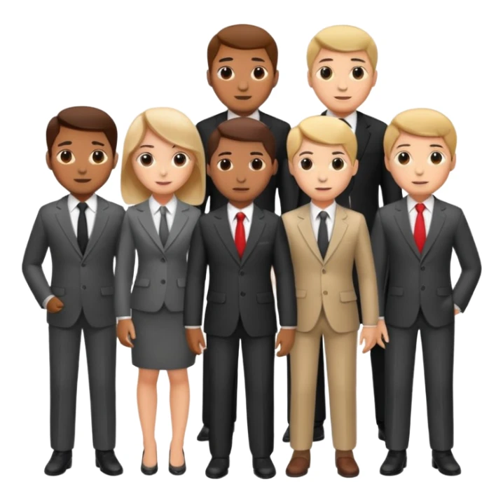 group of people, media agency sticker