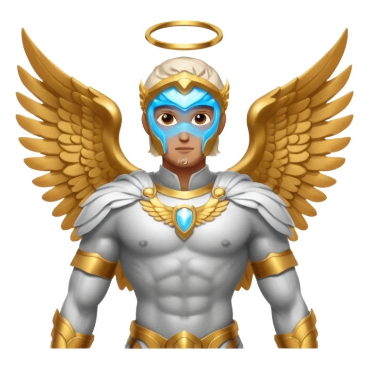 Aesthetic masculine archangel  sticker