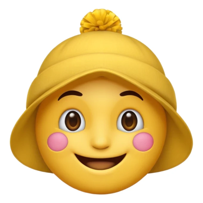 Emoji ios 18 de cara de cumpleaños sticker