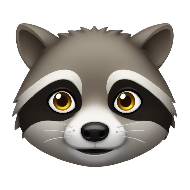 Disbelieving raccoon  sticker
