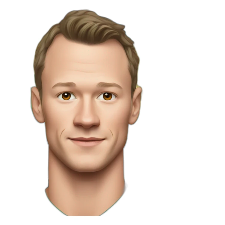 Jonathan Toews as rainbow with daffodils and roses sticker