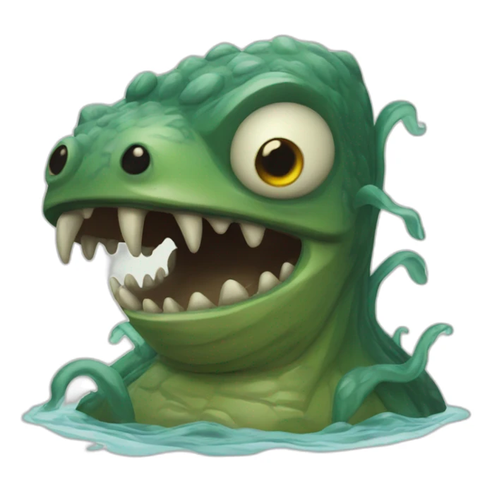 creek monster sticker