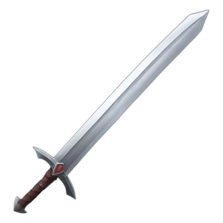 angry berserk guts carrying huge sword without guard sticker