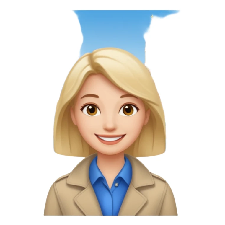 City Tour Guide woman  sticker