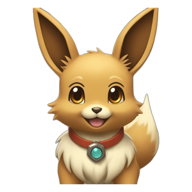 Icon of an auction house from Pokemon, stylistic features from Pokemon should be present and it is clear that auctions are held there, pokemon eevee and magic future sticker
