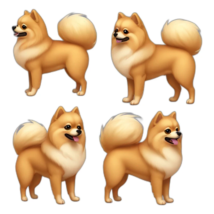 pomeranian spitz muscles muscles muscles muscles muscles muscles muscles muscles sticker