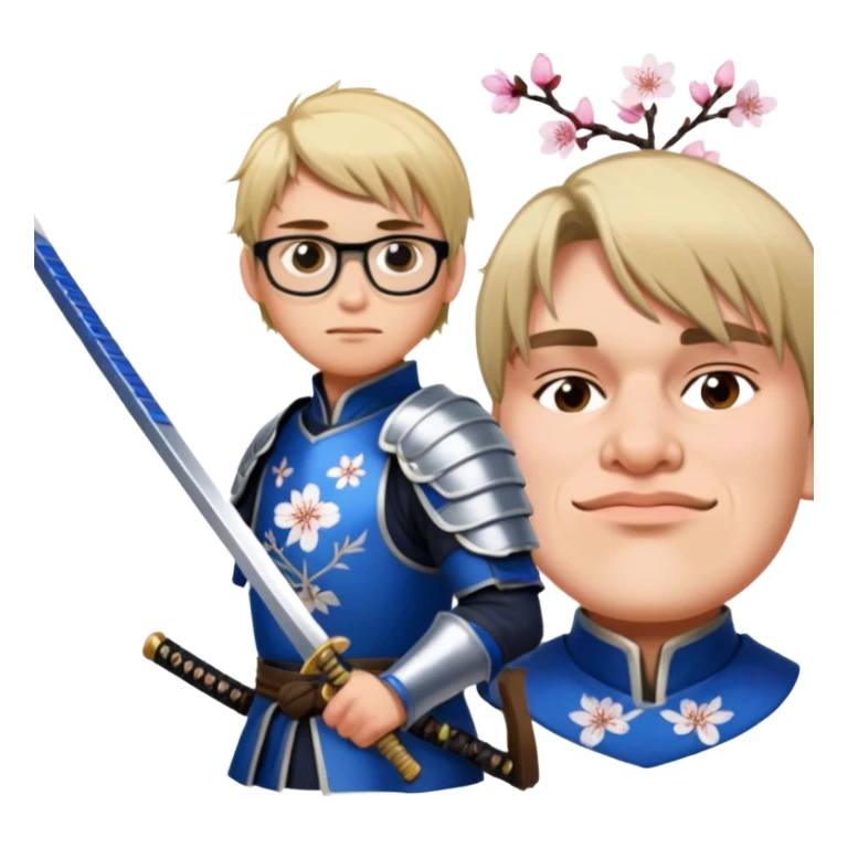 Samurai Warrior sticker