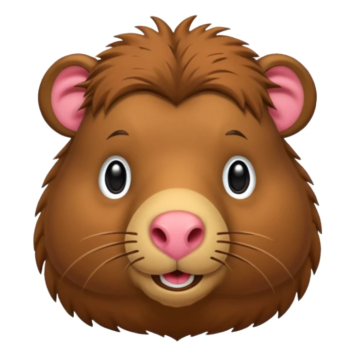 Hazme un emoji de un capibara sticker
