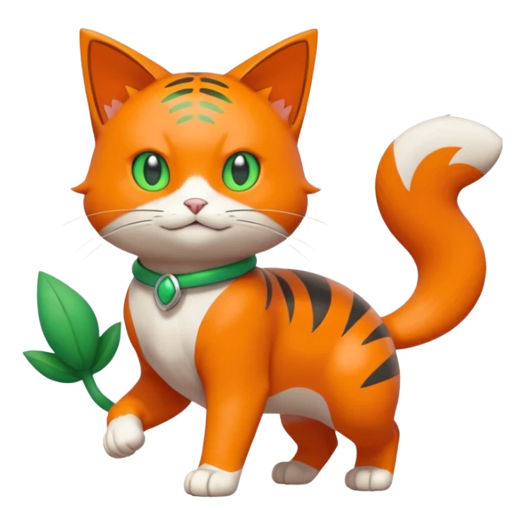 Floragato-Meowscarada-Pokémon (full body) sticker