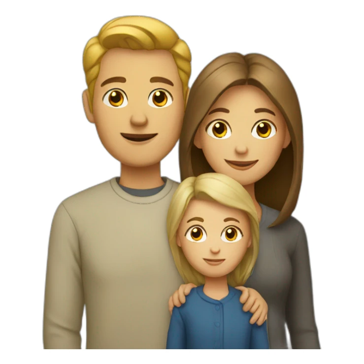 white family sticker