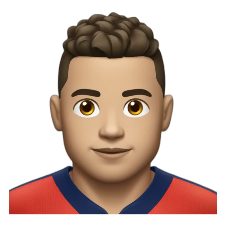 Ronaldo avec un maillot du PSG  sticker