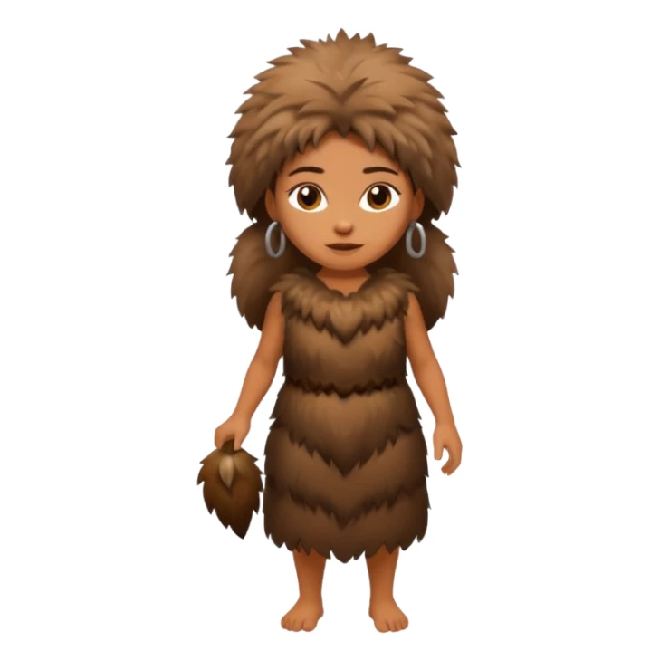 Cave woman  sticker