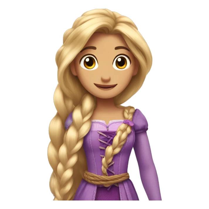 Rapunzel sticker