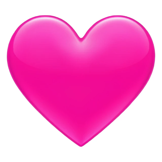 neon pink heart with glitch distortion, cyberpunk scanlines, glow effect, crisp vector style, no background sticker