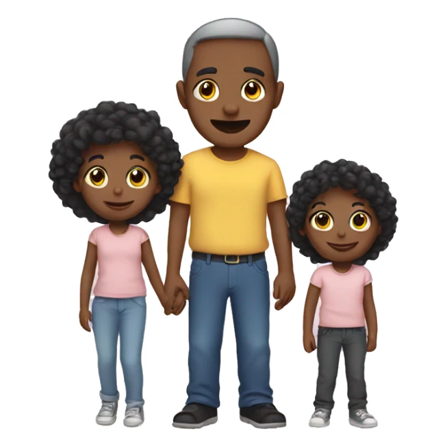 Family of 3 sticker