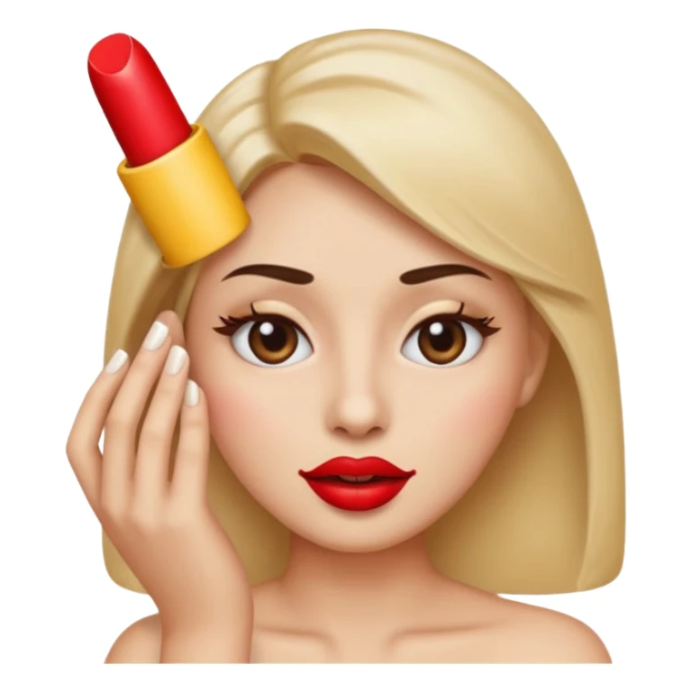Create an emoji mix of 💅🫦🙄 these sticker