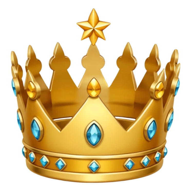 Une couronne pour un fondateur sticker