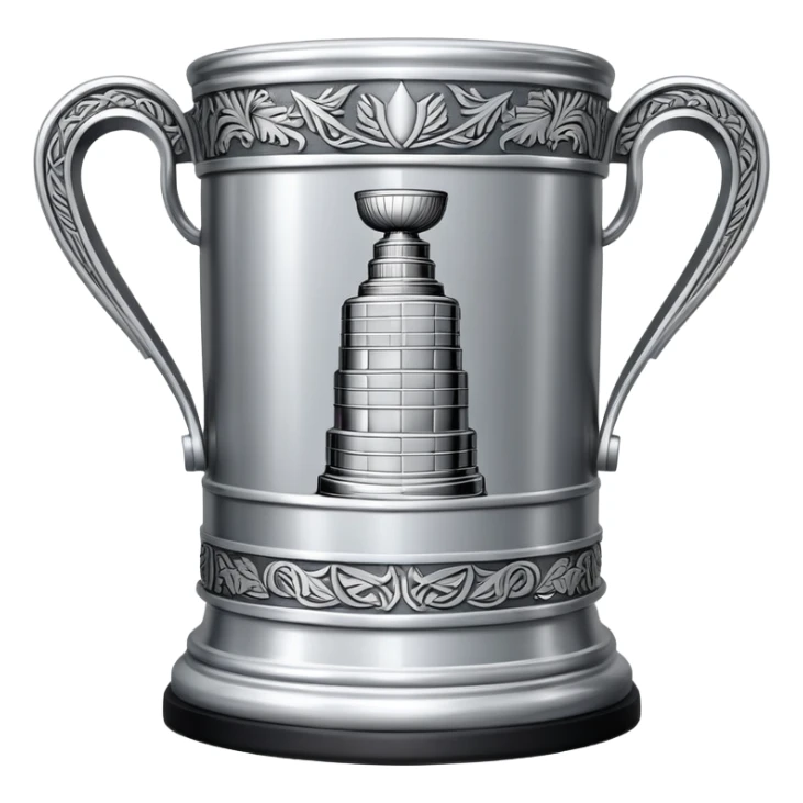 Hockey Stanley Cup championship trophy sticker