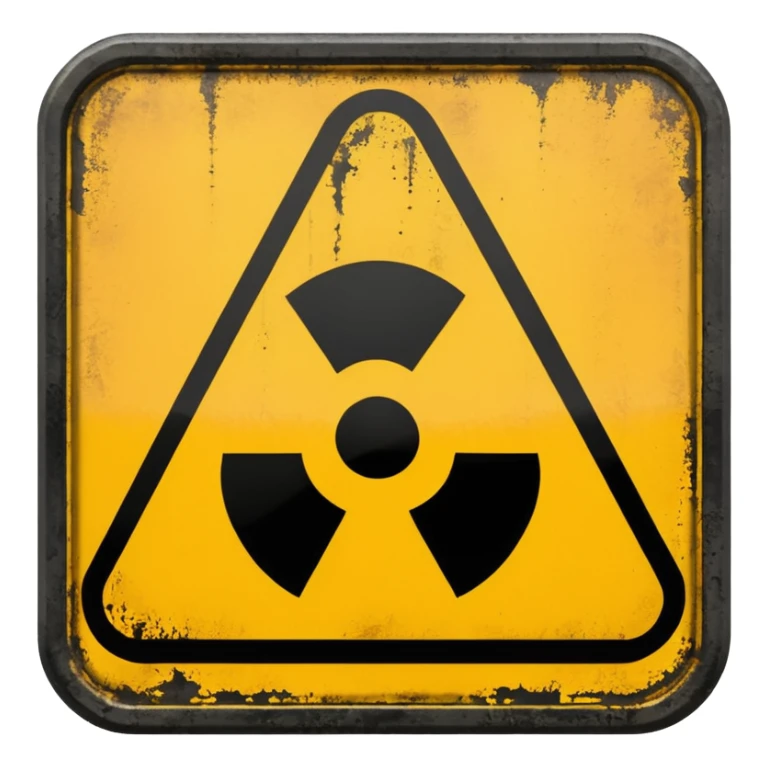sulfuric acid, hazard sign sticker