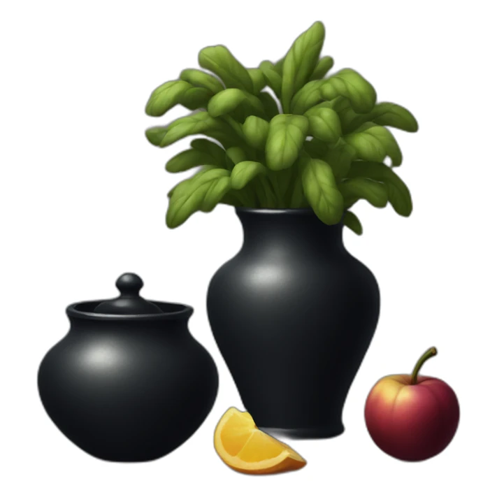 dark still life sticker