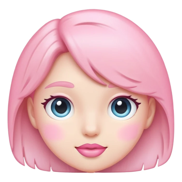 Preppy růžová sticker