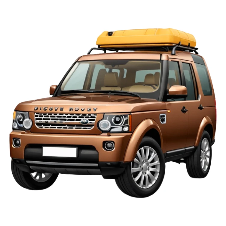 Brown Land Rover Discovery
Apple emoji style. sticker