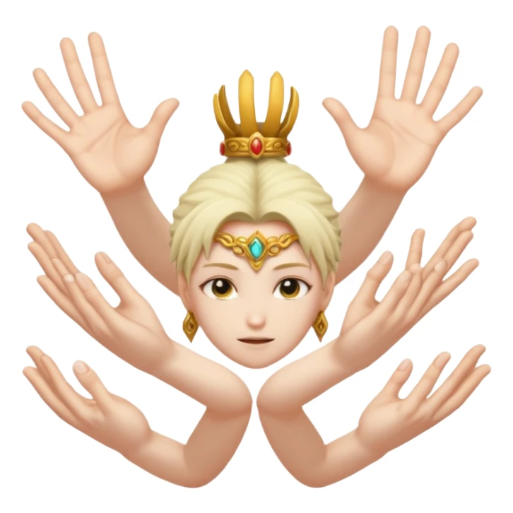 make sukunas domain expansion hand signs sticker