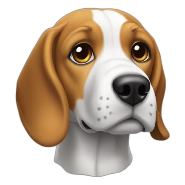 Un beagle sticker