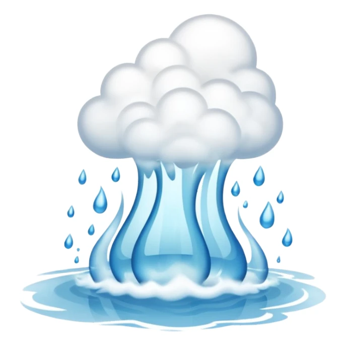 i just need the Steam to rise from water not into cloud  sticker