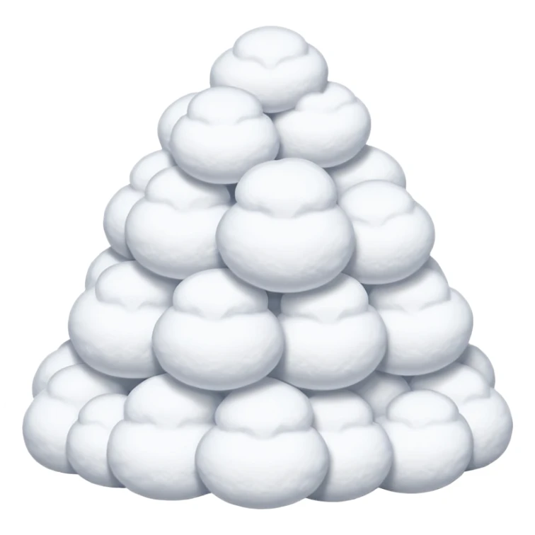  snow accumulate sticker