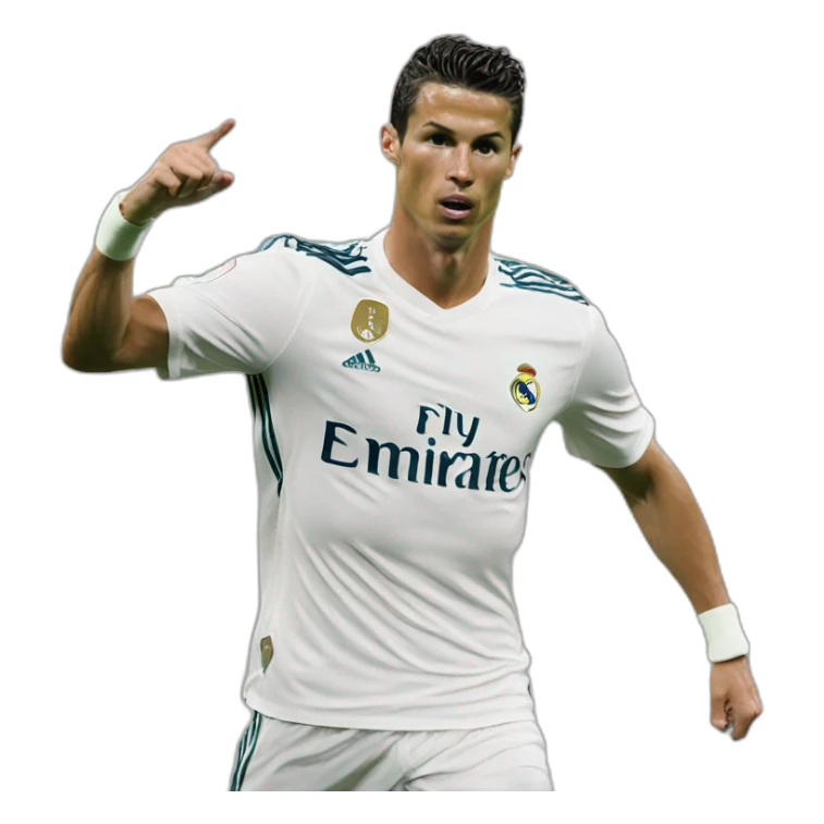 Cristiano ua Real Madrid siuuuuu sticker