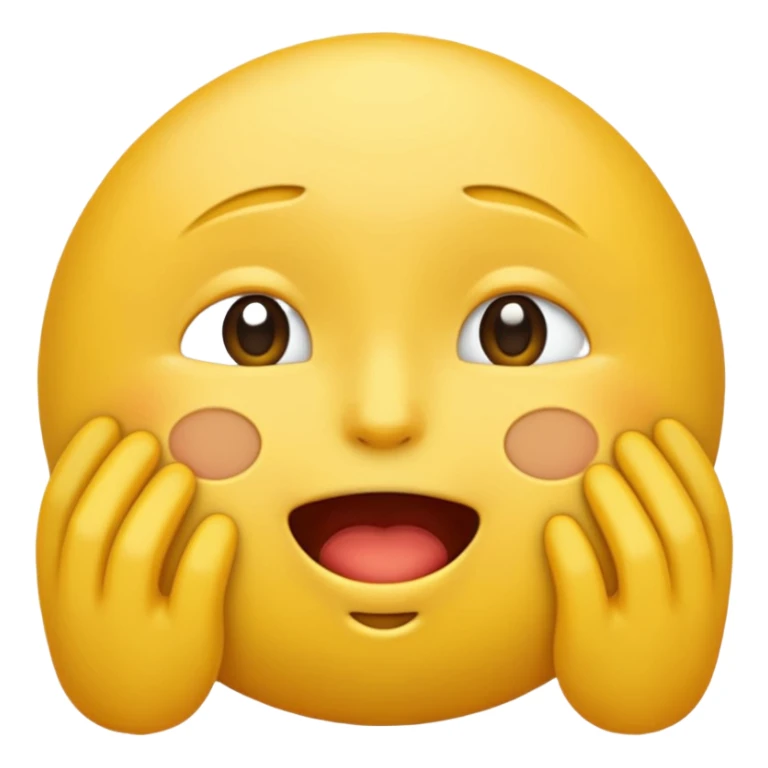 Un emoji qui pleure et qui sourit sticker