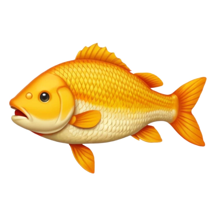 generate perch, carp emojis in apple emoji style or telegram emojis style sticker