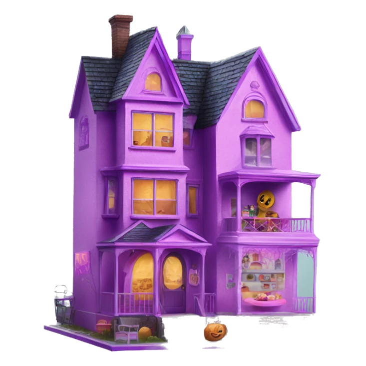 Barbie’s haunted dream house and food truck  sticker