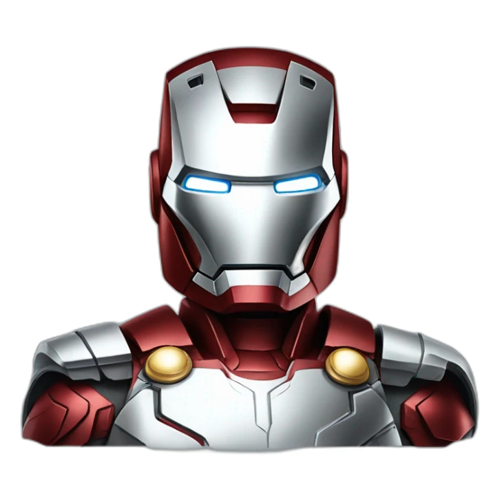 iron man avec le marteau de thor sticker